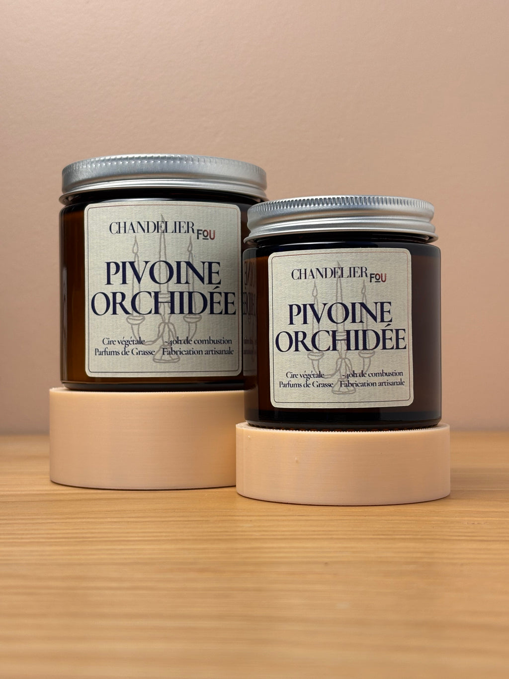 Bougie parfumée - Pivoine & Orchidée noire