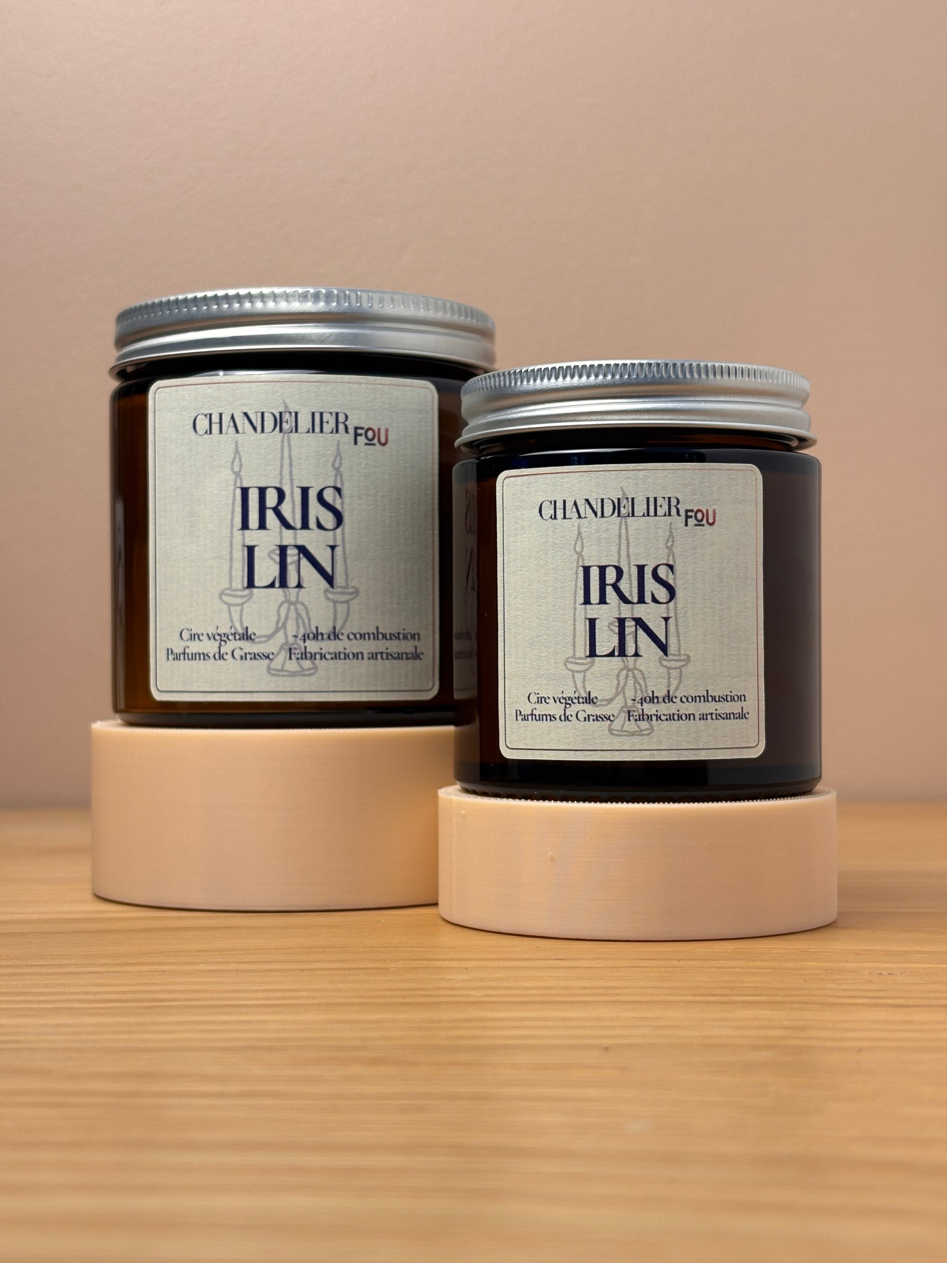 Bougie parfumée - Iris & Lin