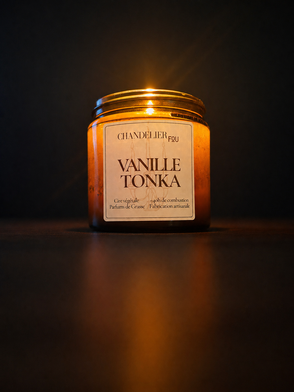 Bougie parfumée - Vanille & Tonka