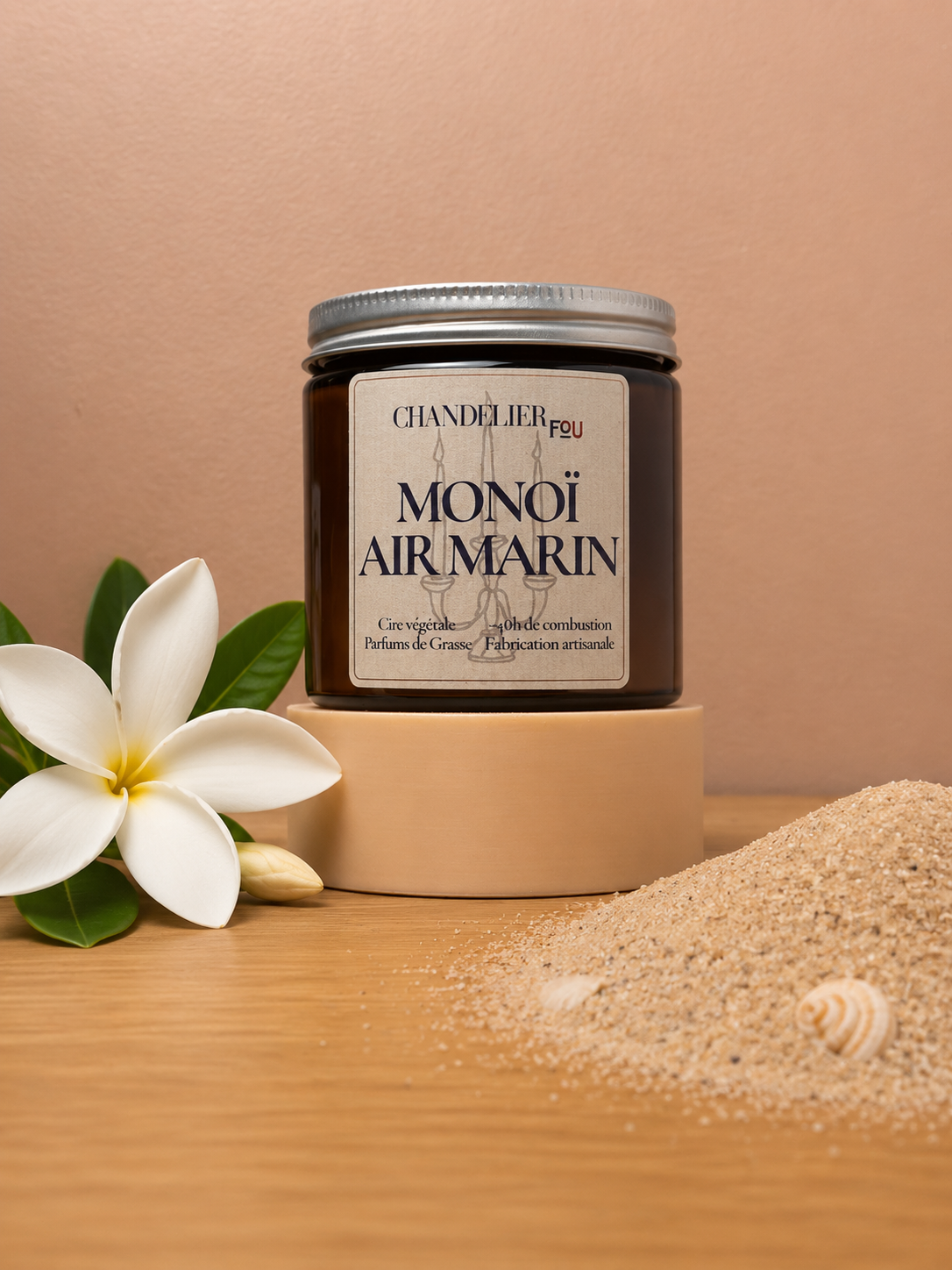 Bougie parfumée - Monoï & Air marin