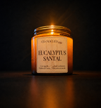 Bougie parfumée - Eucalyptus & Bois de santal