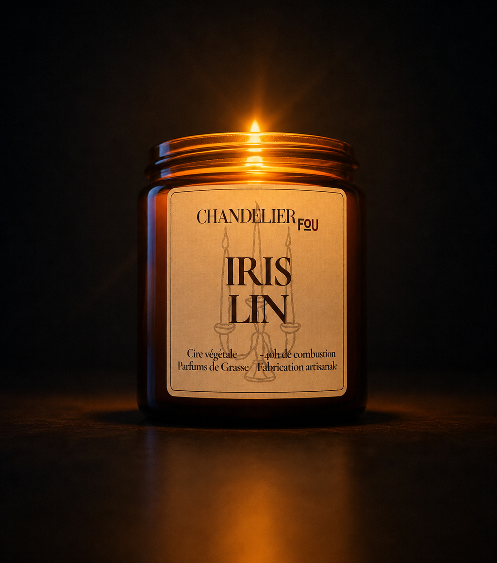 Bougie parfumée - Iris & Lin