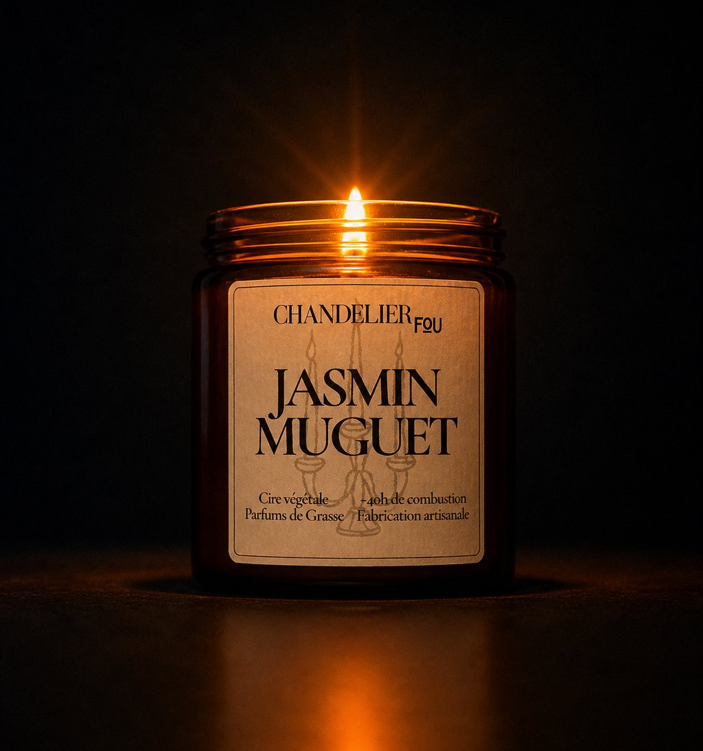 Scented Candle - Jasmine & Lily of the Valley