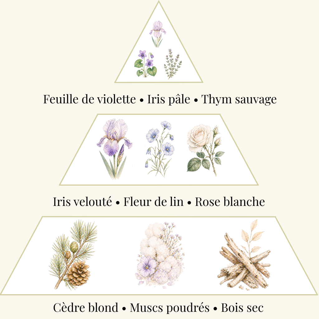Scented Wax Melt - Iris & Linen